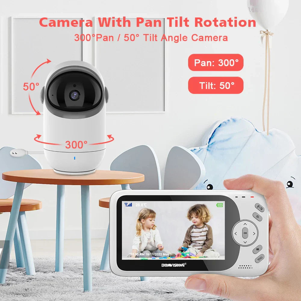 Video-Babyphone mit Kamera & Nachtsicht