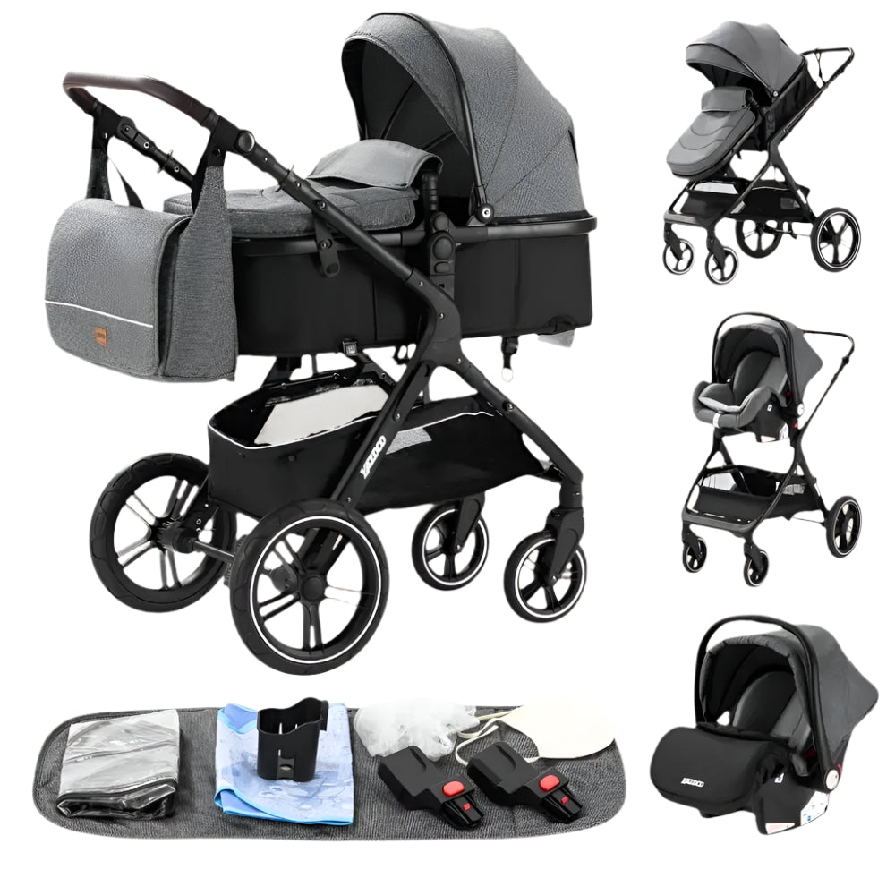 Kinderwagen Deluxe 3-in-1