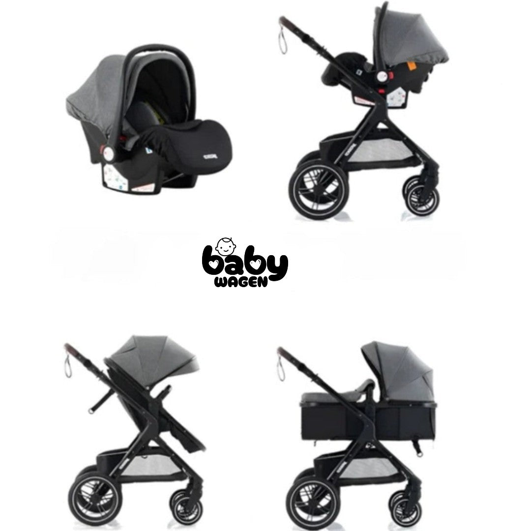 Kinderwagen Deluxe 3-in-1